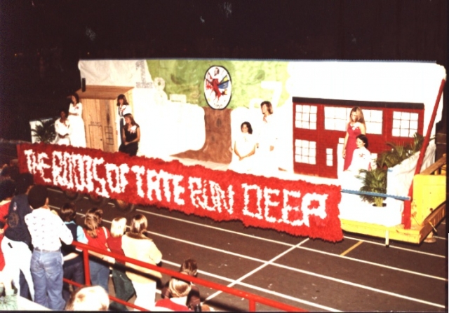 Homecoming 78 float