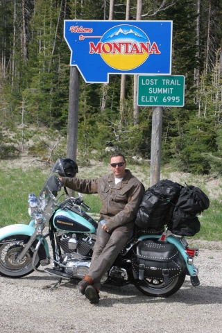 Riding the continental divide
