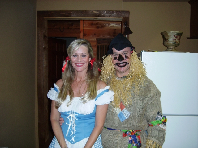 My wife and I at Halloween!!!
